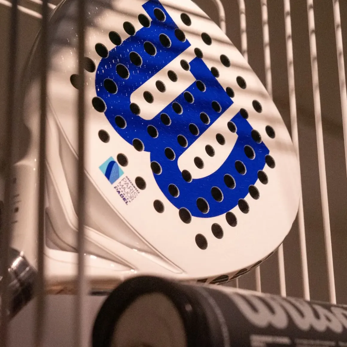 Roland-Garros Tennis Racket|Tennis Rackets|Wilson x Paris Major Padel 2024 Racquet - White