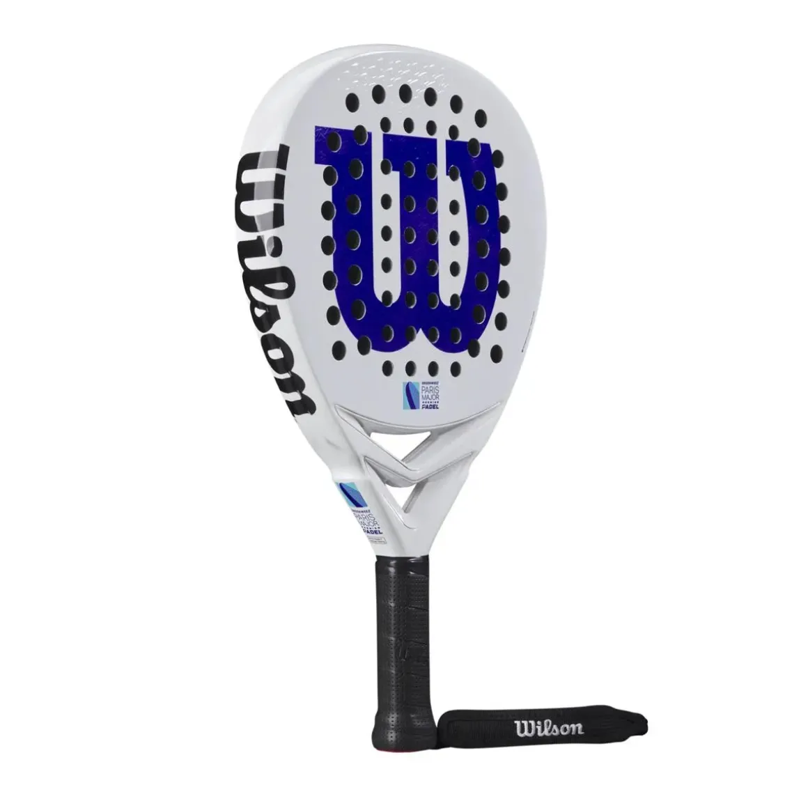 Roland-Garros Tennis Racket|Tennis Rackets|Wilson x Paris Major Padel 2024 Racquet - White