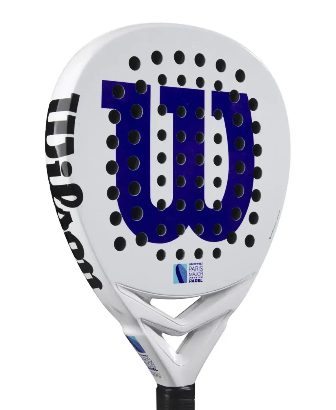 Roland-Garros Tennis Racket|Tennis Rackets|Wilson x Paris Major Padel 2024 Racquet - White