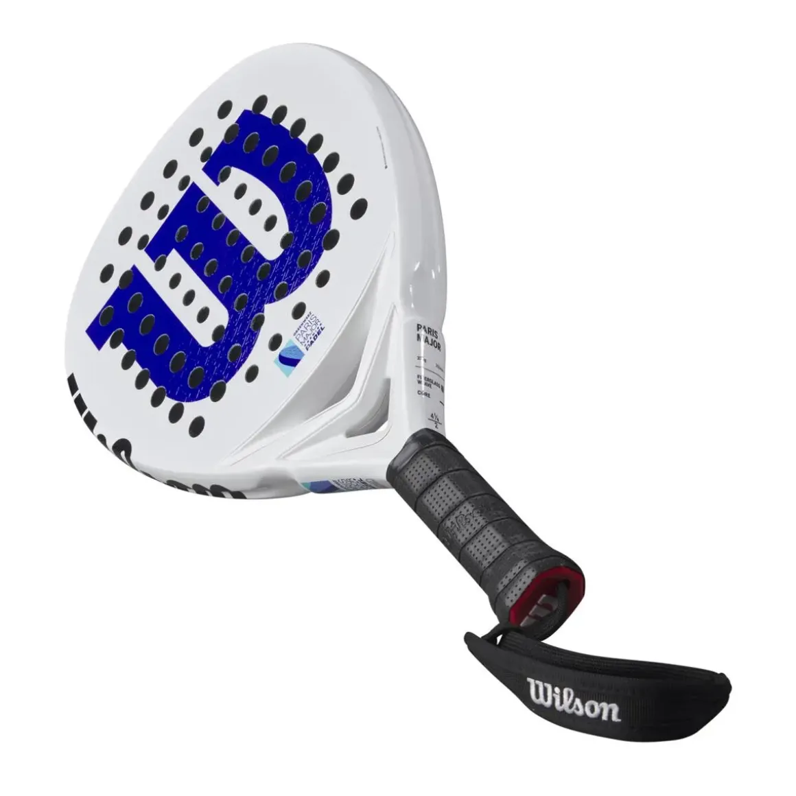 Roland-Garros Tennis Racket|Tennis Rackets|Wilson x Paris Major Padel 2024 Racquet - White