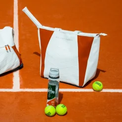 Roland-Garros Sport Bags|Tennis Bag|Wilson x Totebag racquet bag - Ecru and Blue