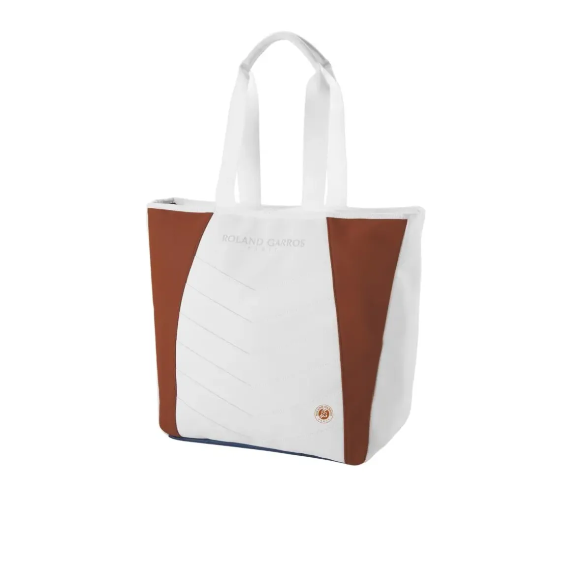 Roland-Garros Sport Bags|Tennis Bag|Wilson x Totebag racquet bag - Ecru and Blue