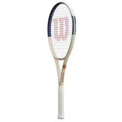 Roland-Garros Tennis Racket|Tennis Rackets|Wilson x Triumph Racquet - Ecru and Navy