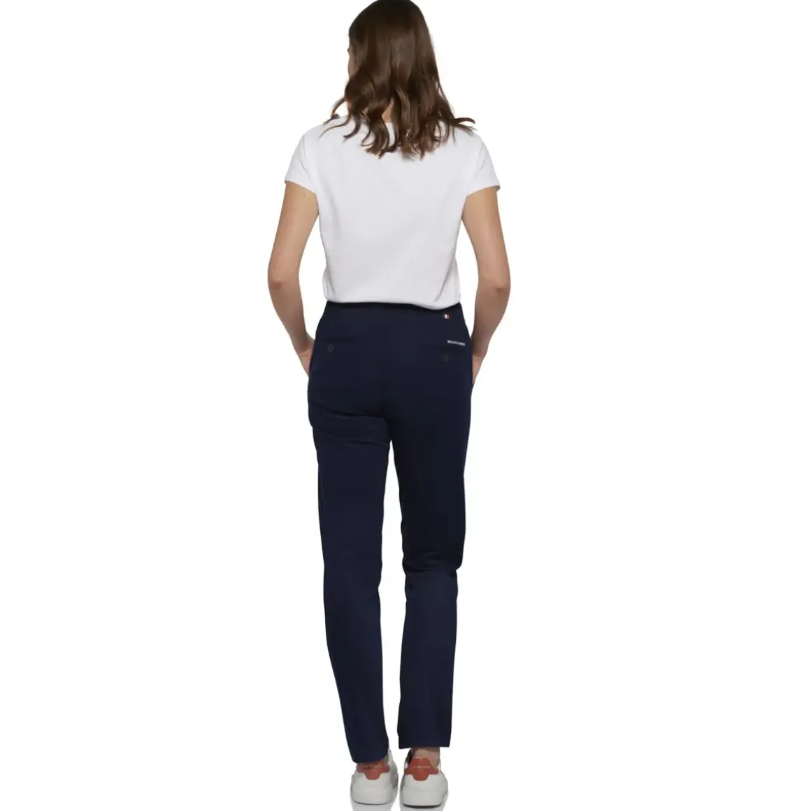 Roland-Garros Skirts, Dresses & Trousers|Women's Roland Garros chino pants - navy blue