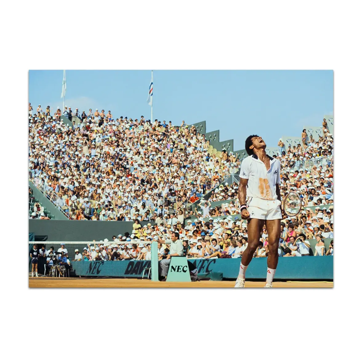 Roland-Garros Stationery|Yannick Noah - Color - 21x29.7cm